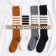 Custom logo sport gel stripes cotton compression cotton eco hosiery socks